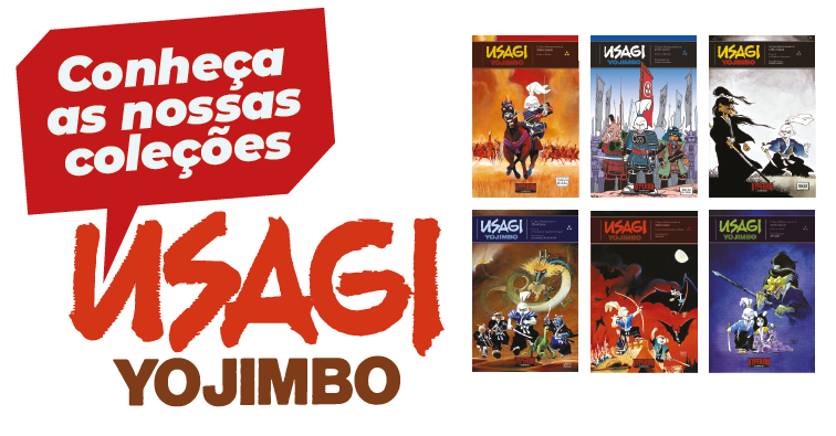Conheça as novas coleções Usagi Yojimbo