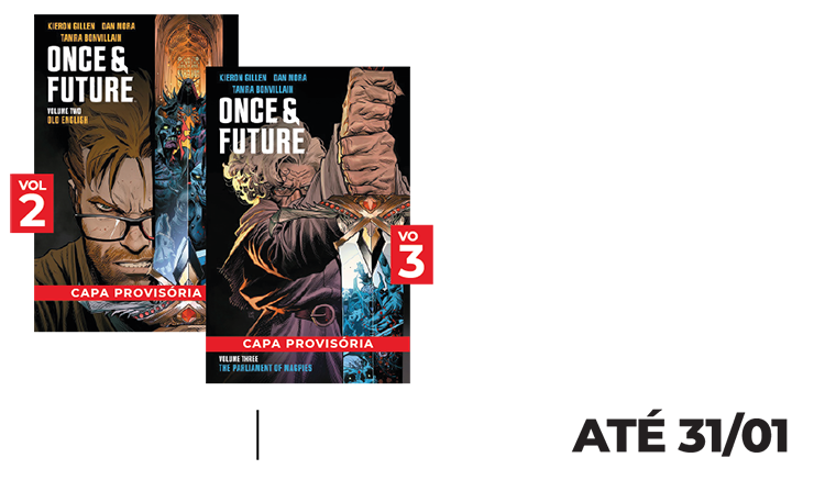PRE-VENDA O ÚNICO E ETERNO 1 e 2 banner